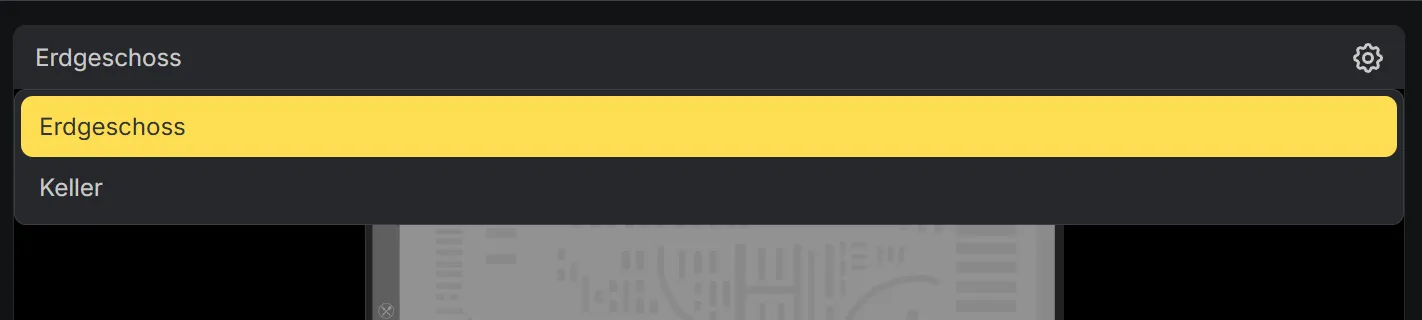 Map Widget Area Selection